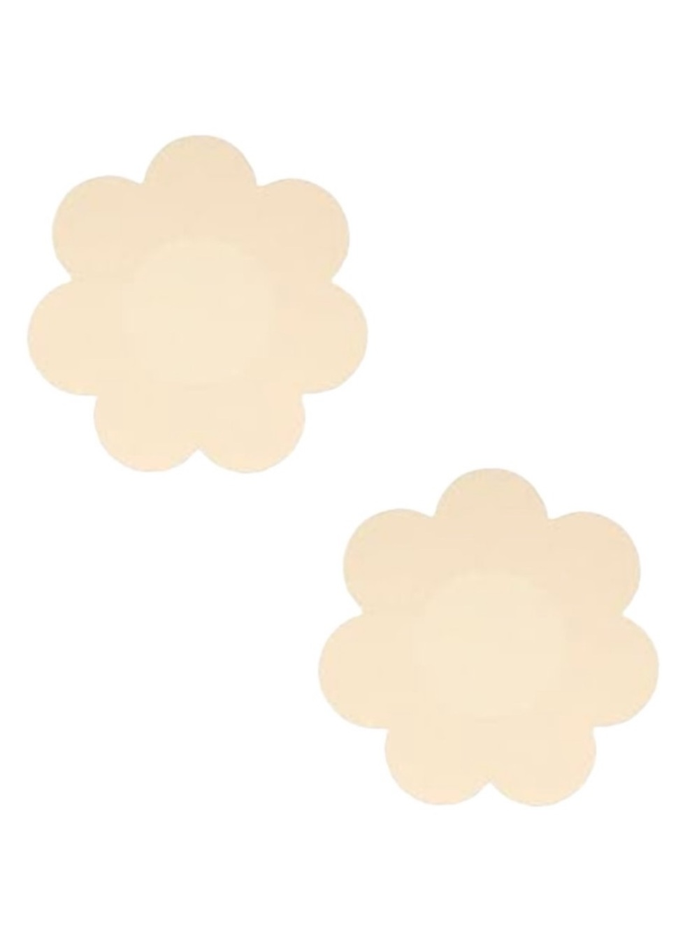 Nude Flower Shaped Adhesive Nipple Pasties